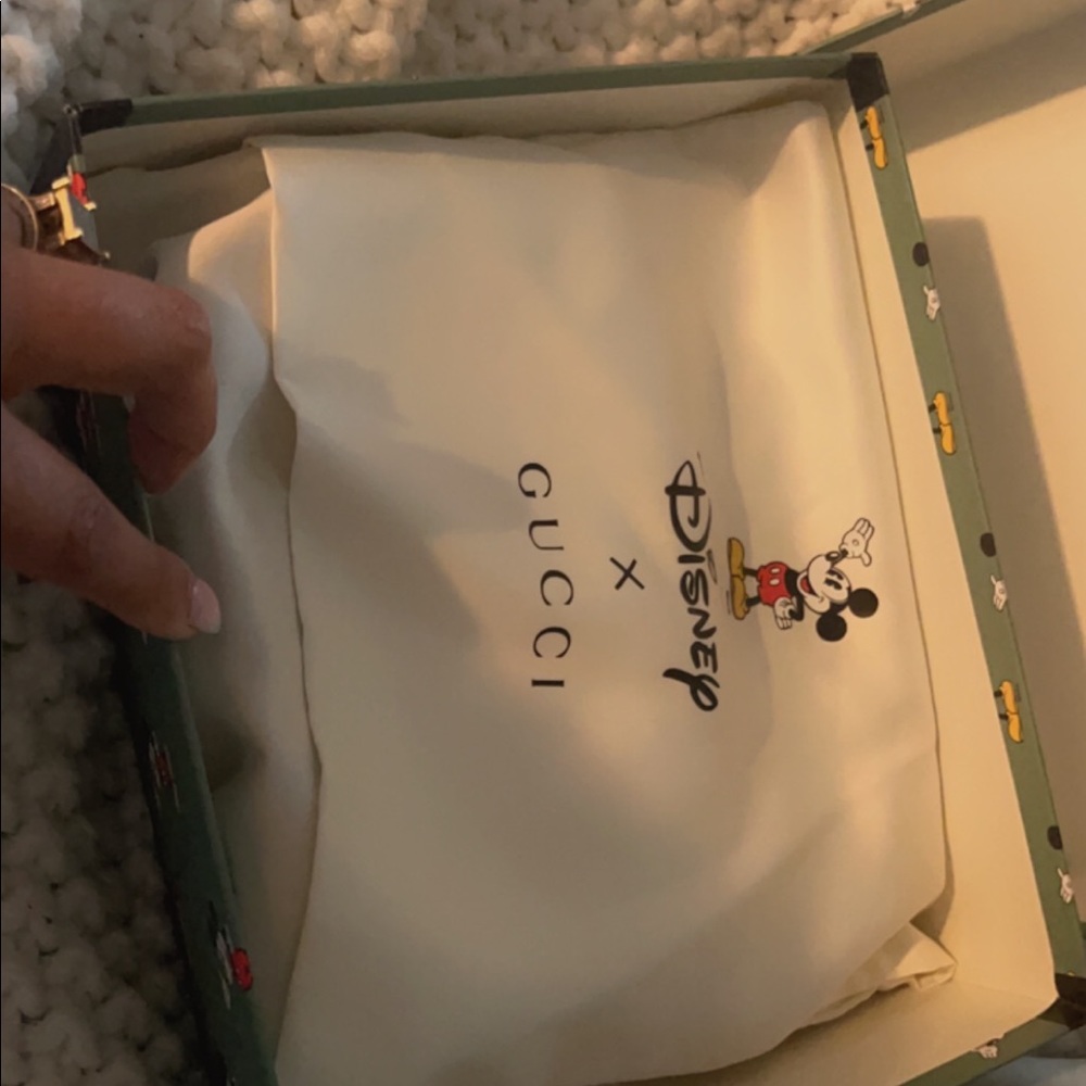*Sold* 100 percent authentic Mickey Gucci purse